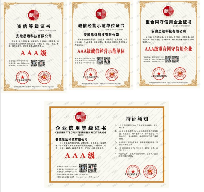 信用类资质证书(图1)